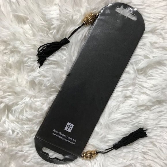 Peter Pauper Press Music Journal and Beaded Tassels Music Bookmark Set - Picture 11 of 12